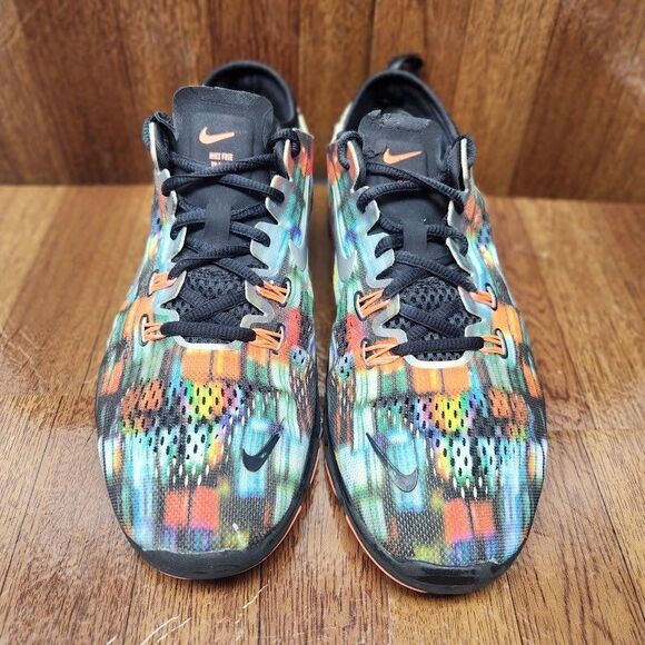 Nike Free 5.0 TR Fit 4 City Lights Women’s Running Shoes Size 9.5 Black Multi - Picture 4 of 13